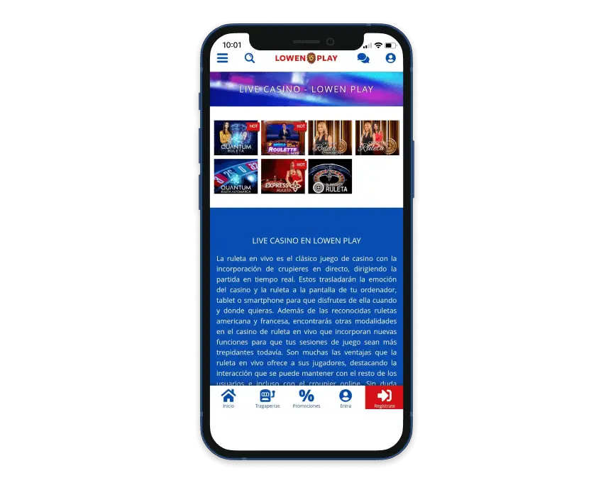 Lowen Play Casino Download Mobiele App